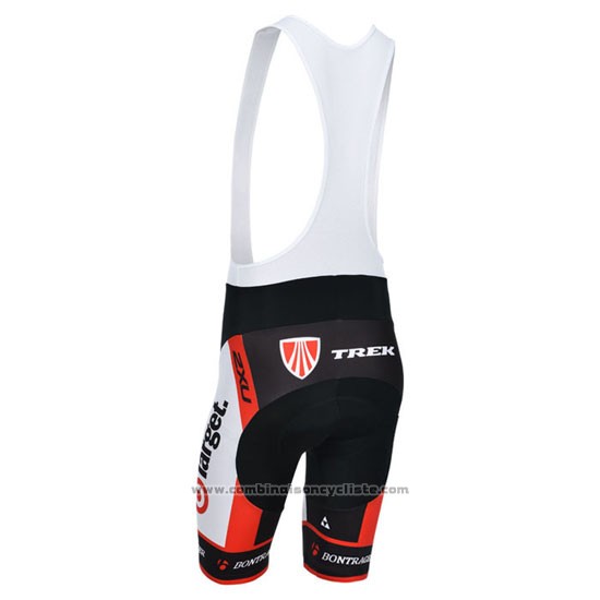 2013 Maillot Cyclisme Trek Rouge et Blanc Manches Courtes et Cuissard
